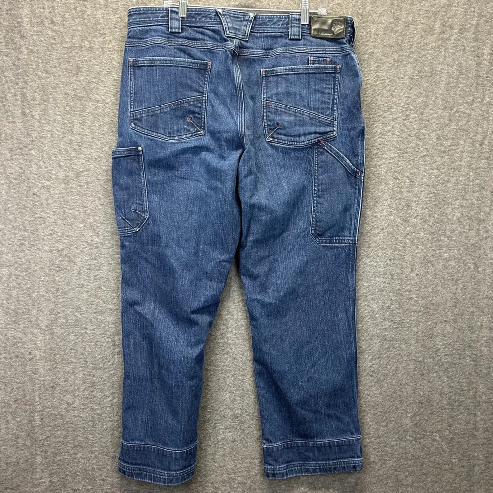 Alaskan Hardgear Duluth Trading Co Cordura Denim Work Pants Mens 40x30 Blue
